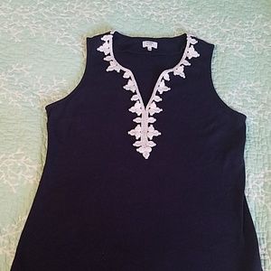 Crown & Ivy Blue Shirt